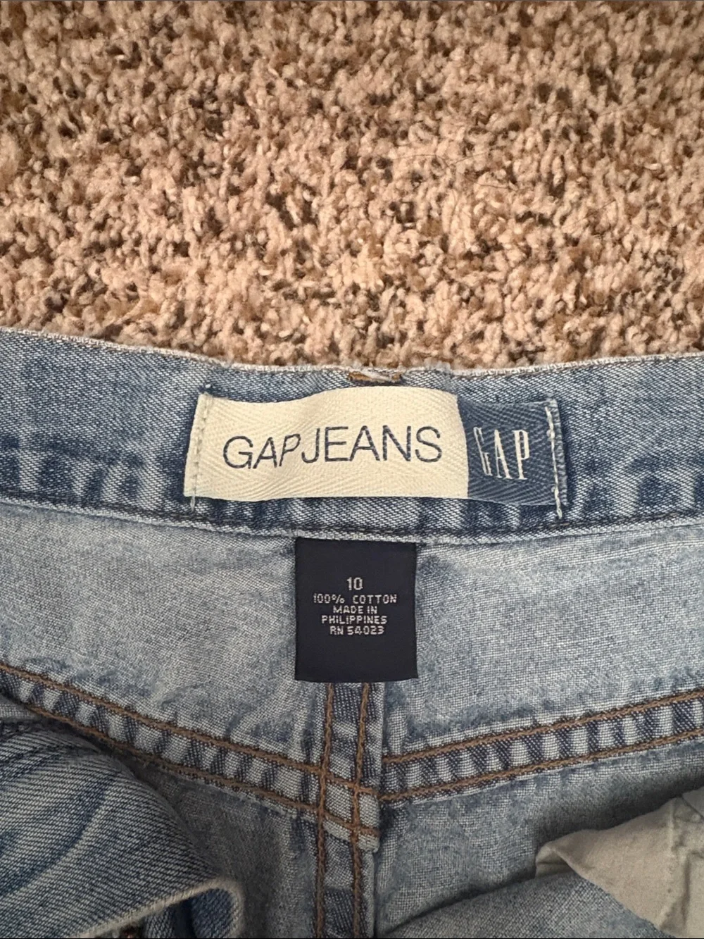 GAP Light Wash Denim Shorts